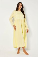 Embroidered Maternity Maxi Dress product image 2