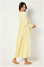 Embroidered Maternity Maxi Dress product image 3