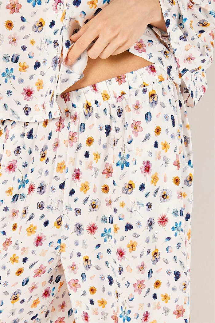 Flower Printed Pyjama Set product image 4