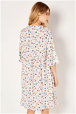 Flower Printed Buttoned Gown product image 4