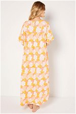 Flower Printed Gown with Round Neckline product image 3