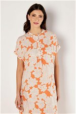 قميص نوم واسع بطبعة الزهور product image 3