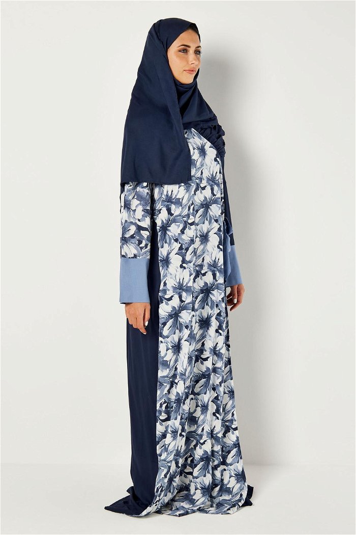 Side Open Prayer Dress with Printed Pattern product image 2
