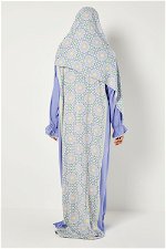 Zipper Prayer Dress with Matching Veil and Elastic Sleeves product image 7