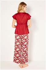 Satin Buttoned Pyjama Set product image 4