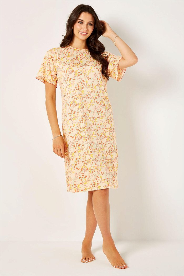 Printed Midi Night Gown product image 4