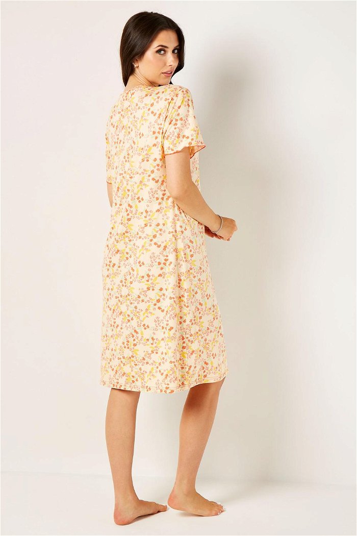 Printed Midi Night Gown product image 6