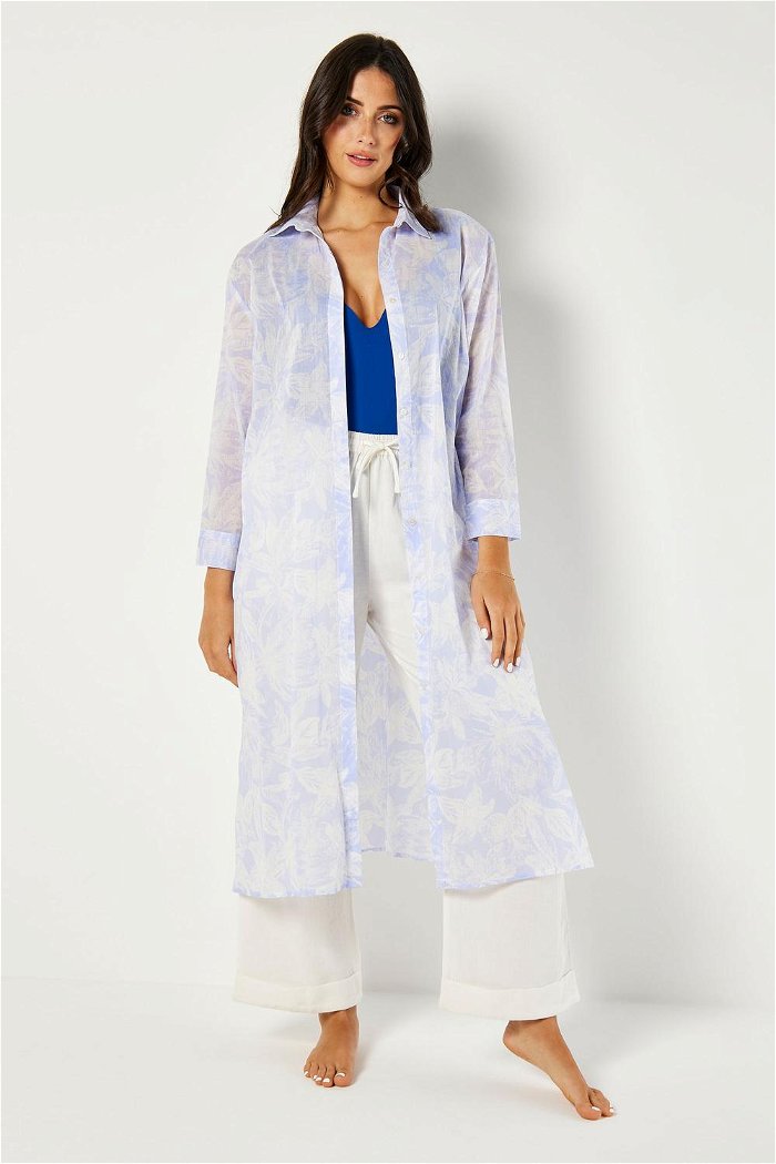 Shirt Dress with Side Slits product image 1