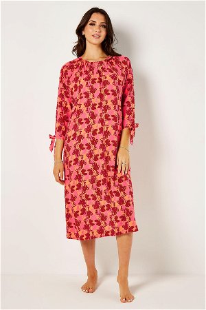 Flower Printed Midi Dress product image