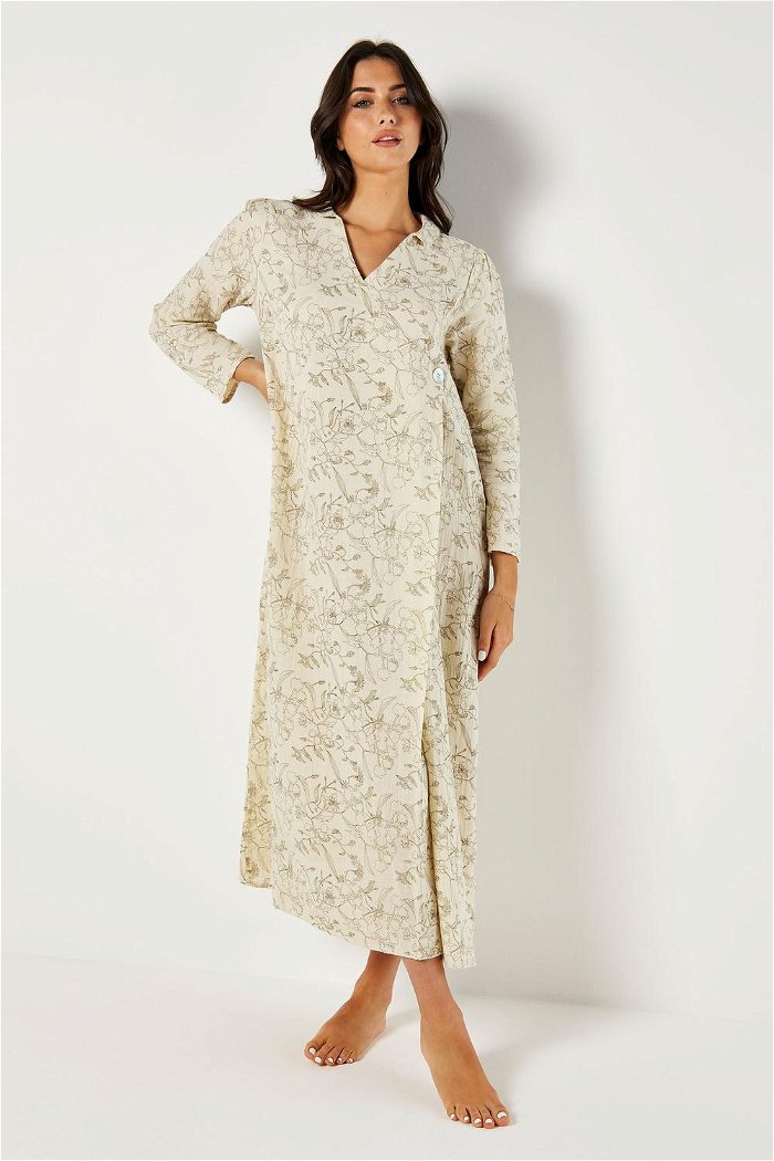 Maxi Dress with Side Button product image 1