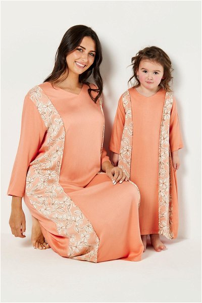 Side Print Matching Mommy-Girl Jalabiya product image