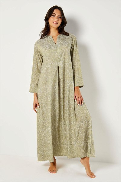 Maternity Maxi Kaftan with Front Zipper product image