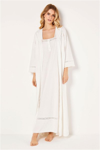 2 Piecse Maternity Gown and Robe Set product image