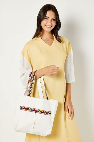 Cotton Canvas Shopper Bag product image
