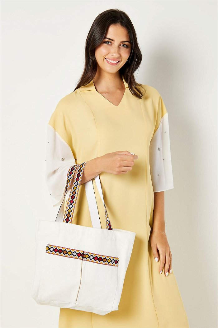 Cotton Canvas Shopper Bag product image 1