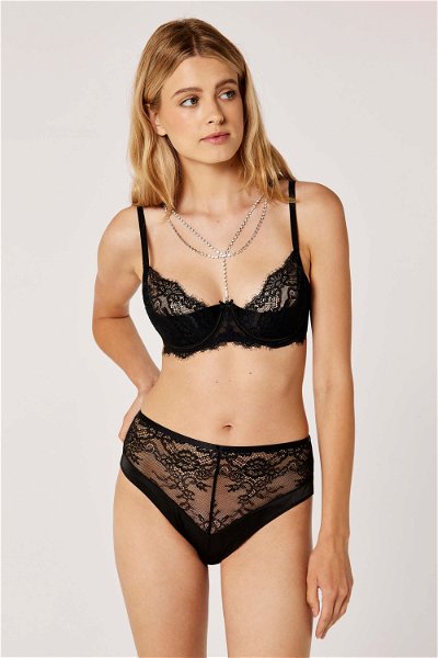 High-Waisted Lace Panty product image