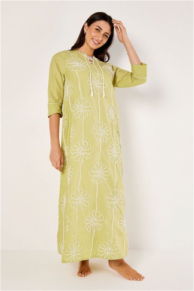 Maxi Kaftan with Embroidery product image