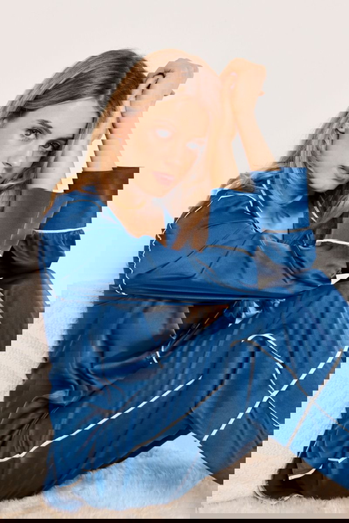 بيجاما طويلة ساتان product image